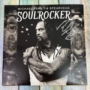 Michael Franti & Spearhead Soulrocker 2 Record Vinyl Set Signed